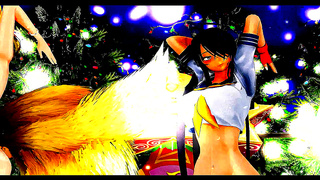 Half-Naked Anime Girls Dance & Sing Seductively In MMD Cartoon Style