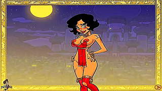 Horny Princess Jasmine Trains As Slave In Epic Hentai Anime Gangbang Session