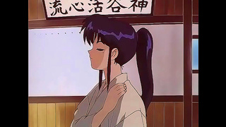 Legendary Samurai Kenshin Takes On Anime Action in Hot Hentai Scene