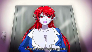 Hentai Lesbian Vampires Seduce Each Other On A Red-Eye Flight Anime