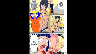 Hentai Teacher Tsunade Gives Mind-Controlled Handjob & Tit Job To Big-Titted Student