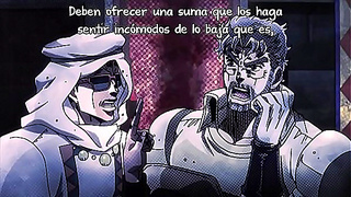 Jojo's Bizarre Adventure – Anime Couple Engages in Uncensored Passionate Session