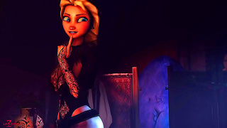 Queen Elsa’s Secret Pleasures – Hot 3D Anime Lesbian Anal Adventure