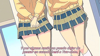 Yuri Anime Duo Engage in Sweet Passive Romance with Sakura