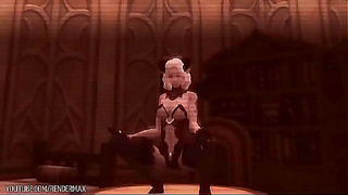 Sexy 3D Nude Cartoon Girls Groove & Shake It On Screen
