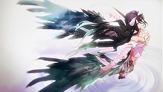 Japanese Otaku Fantasy – Overlord Anime Couple’s Seductive Encounter