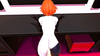 Kronya from Fire Emblem Gets Wild in 3D Anime RPG Parody Action