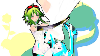 Hentai Anime MMD – GUMI & MIKU Get Pregnant Before Ovulation