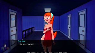 Redhead MILF Maddy Rides Danny Phantom's Dick Roughly In Amity Park Hentai