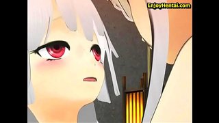Lovely Anime Twin Sisters Enjoy Hot Hentai Action Together