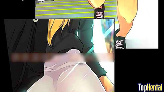 Horny Step-Sister Gets Seduced by Big-Busted Teacher for Naughty PC Room Fun