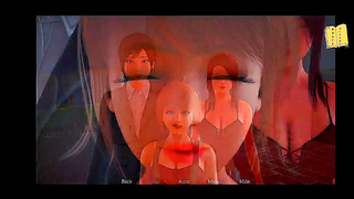 Teen Brunette Gets Seduced by MILF in Erotic 3D Hentai Adventure