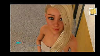 Big-Titted Cartoon Teen Zoe Gets Fucked Standing By The Dance Pole For Creampie