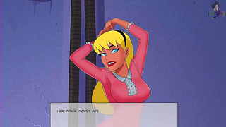 Furry Batgirl & Supergirl Take Turns Sucking Dick for Orgasmic Fun