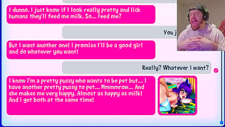 Horny Catgirl Fucks Doggy Style inSTEAMy Nutaku Anime Scene