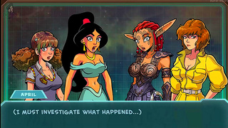 Nude Redhead Lara Croft Meets Funny Machine in Akabur's Hentai Anime Adventure