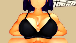 MMD Kancolle Babe Gives Mind-Blowing Titsuck And Paizuri For Creamy Finish