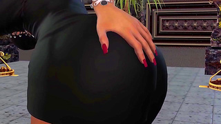 Succubus Slut With Big Tits And Ass Tempts In Hardcore Interracial Fantasy Roleplay
