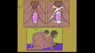 Wappah's Big-Ass Anime Threesome With Grigori – Blowjob & Huge Cocks