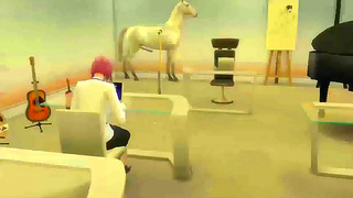 Madara Catches Student Watching Porn, Leads to Hot Threesome Anal Session