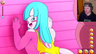 Dragon Ball Hentai – Bulma & Videl Take Turns for Intense Blowjob & Pussy Fucking Creampie