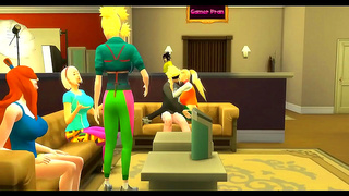 Hinata & Sakura Join Naruto's Crazy Housewife Anal Orgy Fiesta