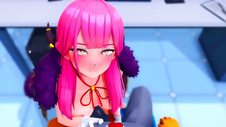 Dragon Women Seduce Princess for Ecstatic Oppai & Orgasmic Pleasure Ride Fantasy