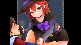 Seductive Anime Maid Gets Fucked Hard for Explosive Oral Orgasm