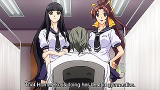 Hentai Gymnastics girls have a groupsex fuck session