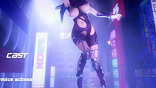 Taimanin Asagi 3: Inside - Hentai ninjas gangbanged by huge dick monsters