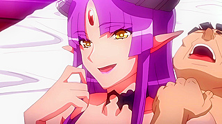 Kuroinu 2 ep1 - Demon queen is gangbanged by sycophants till jizz explosion