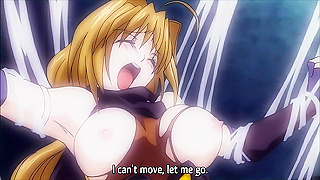 Beat Blades Haruko 1 - Female hentai hinja is gangbanged by monster and entourage