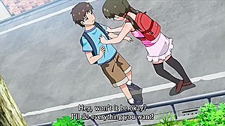 Shishunki Sex 2 - Petite anime schoolgirl has her virgin pussy deflowered