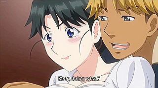 Hitozuma Life: One Time Gal 2 - High School guy pounds his hentai girlfriend's mom's pussy