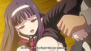 Kagirohi: Shaku Kei Another 4 - Petite hentai schoolgirl fucked with big dick