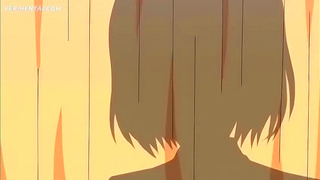 Ultra-Real 3D Anime Cutie Gives Double Blowjob for Facial & Anal Cum Explosion