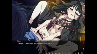 Anime Babe Gets Brutally Fucked by Giant Dick God in Wild 3D Hentai Orgy