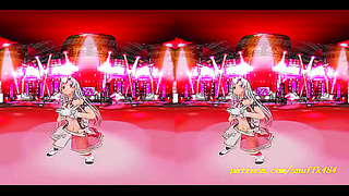 Ayame Dances Sensually in VR180 MMD – Hot Hololive Fantasy 3D Porn