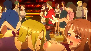 Swinger Party Gone Wild – My Busty Coworker’s First Orgy Experience, Hentai