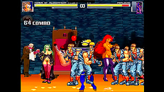 Psylocke’s Wild Hentai Adventure in a Mugen Group Encounter
