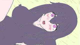 Ender chan flowed from Steve ! Minecraft hentai ( cartoon porn ) 2d