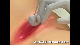 3D Nun Squirting!