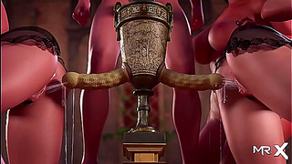 TreasureOfNadia - A Vessel Of Cum For Two Pussies E3 #57