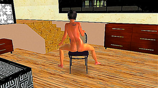 Animated 3D Cartoon Porn - A beautiful Girl 18+ Giving Sexy poses 3