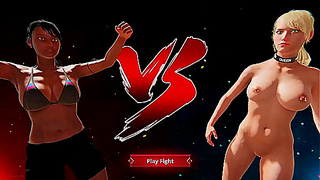 Dela vs Terra (Naked Fighter 3D)