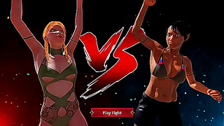 Judith vs Dela (Naked Fighter 3D)