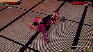 Remiel VS Bambi Bimbo (Naked Fighter 3D)