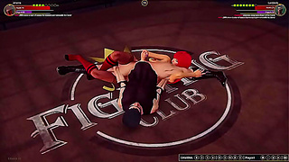 Artemis VS LordJerle (Naked Fighter 3D)