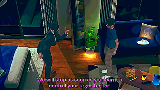 Stepmom's trouble with a stepson - (PlayStation1 style 3D renders)