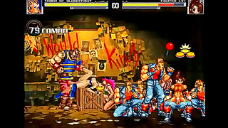 Hentai Mugen Level 1 Fighter Gangbang